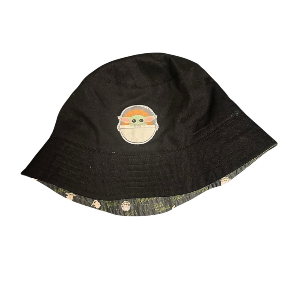 Star Wars Black Bucket Hat with Character Patch